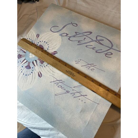 Solitude Is The Rest Of Thought Paul Scaletta 2006 Canvas Picture Home Decor - Picture 6 of 8